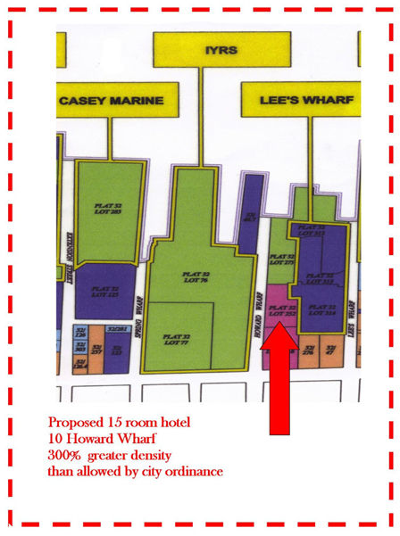 Howard-Wharf-Inn-Map